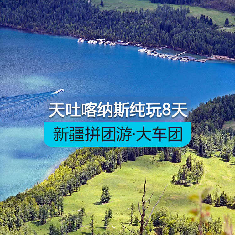 【新疆拼團(tuán)游·大車團(tuán)】北疆天池吐魯番喀納斯禾木魔鬼城純玩8日游（景點包含：打卡魔鬼城+走近喀納斯湖怪+尋訪寧靜淳樸原始村落+夕陽下的五彩灘+瑤池天山天池+火洲吐魯番）線路編號：11270